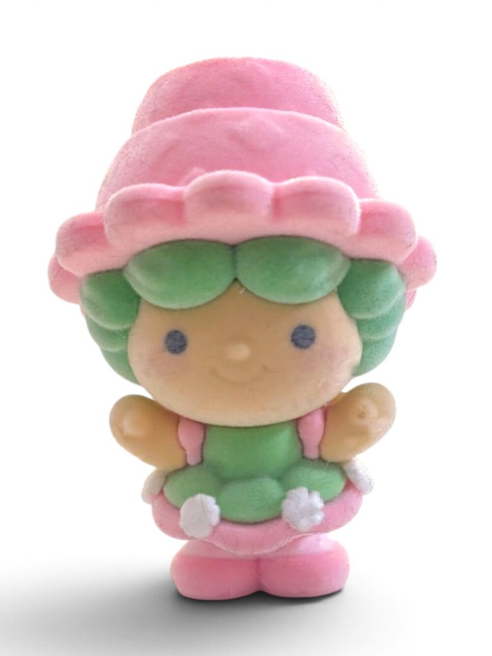 Strawberry Shortcake Flocked Action Figure Toy: Lime Chiffon, 2.5 in.
